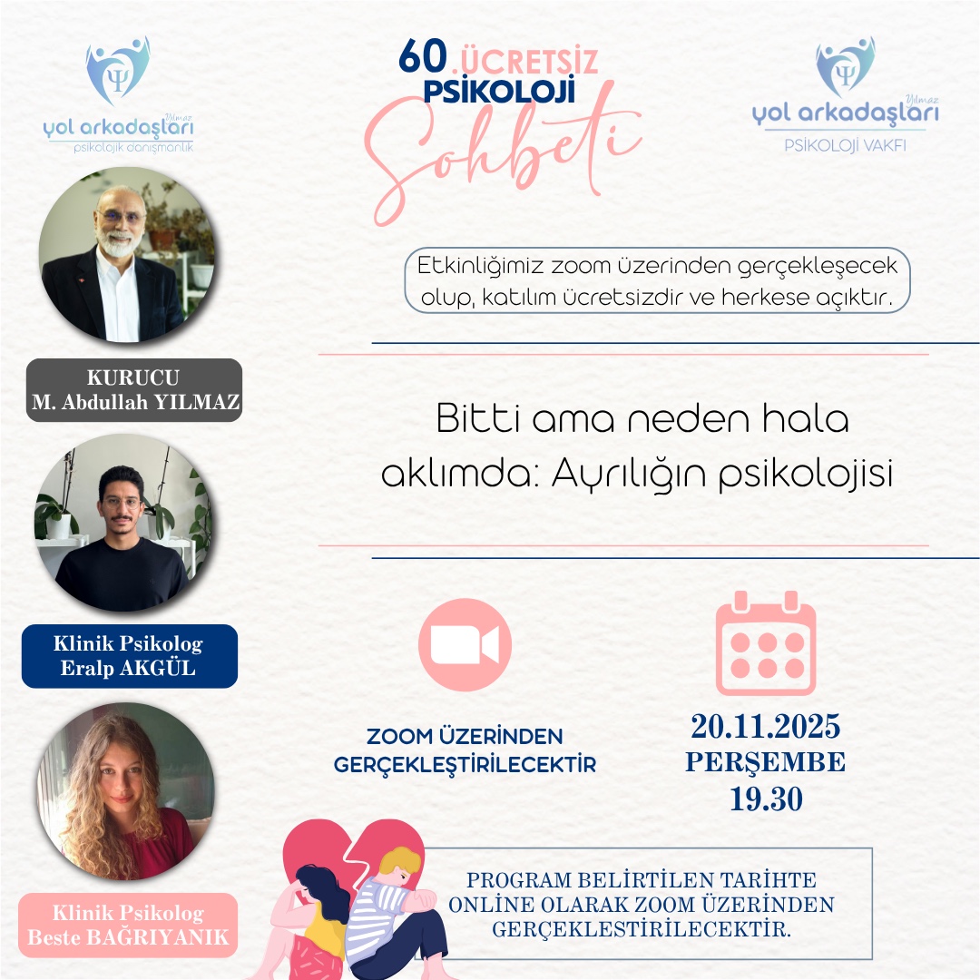 60. Ücretsiz Psikoloji Sohbeti